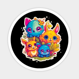 Cute Creatures Magnet